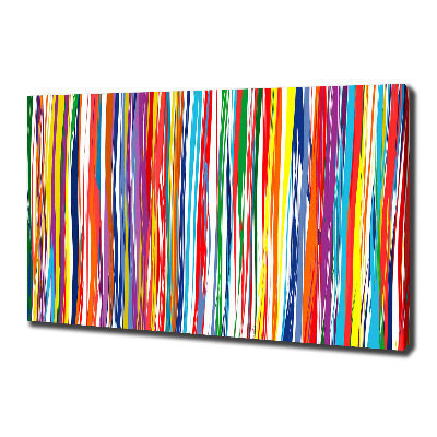 Wandbild Bunte Streifen