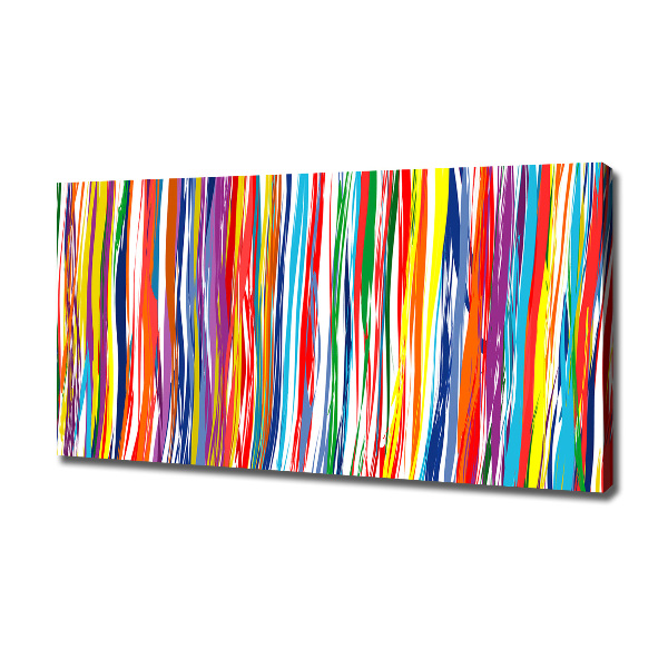 Wandbild Bunte Streifen