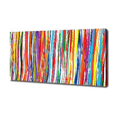 Wandbild Bunte Streifen
