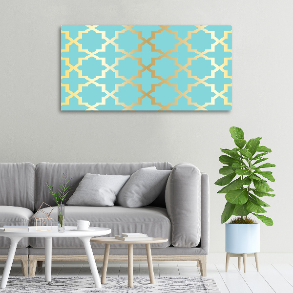 Wandbild Arabisches Muster