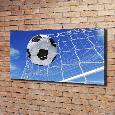 Bild auf leinwand Der Ball ist im Tor
