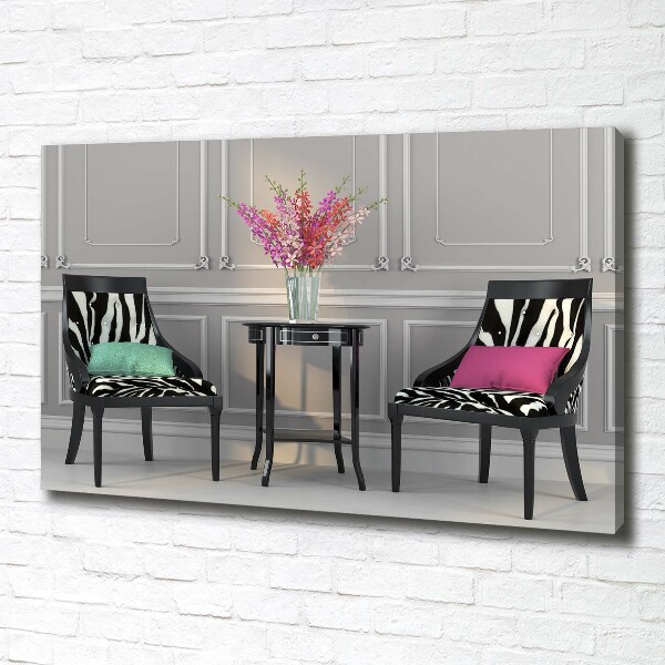 Bild auf leinwand Zwei Stühle