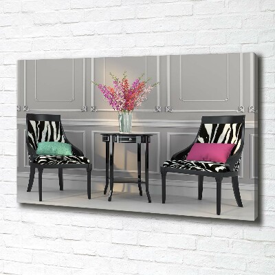 Bild auf leinwand Zwei Stühle