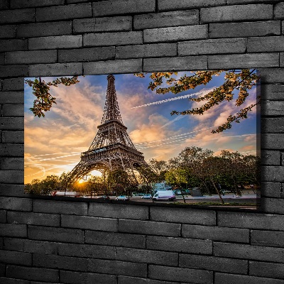 Bild auf leinwand Eiffelturm Paris