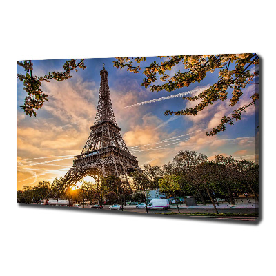 Bild auf leinwand Eiffelturm Paris