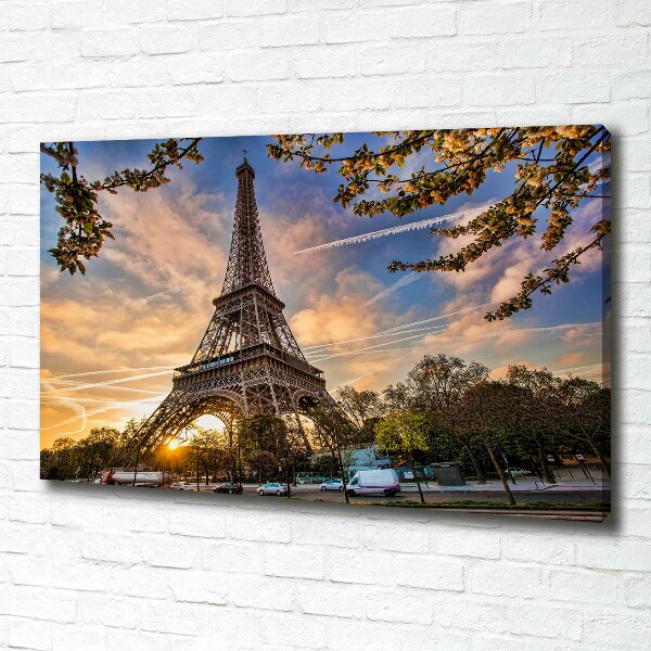 Bild auf leinwand Eiffelturm Paris