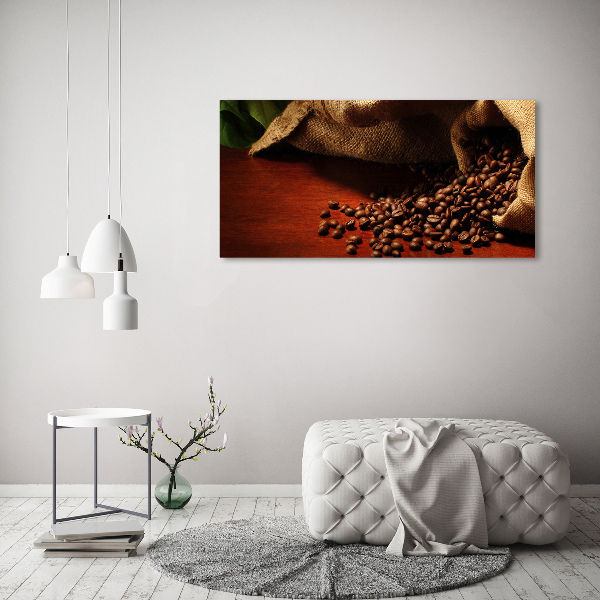 Bild auf leinwand Kaffeebohnen