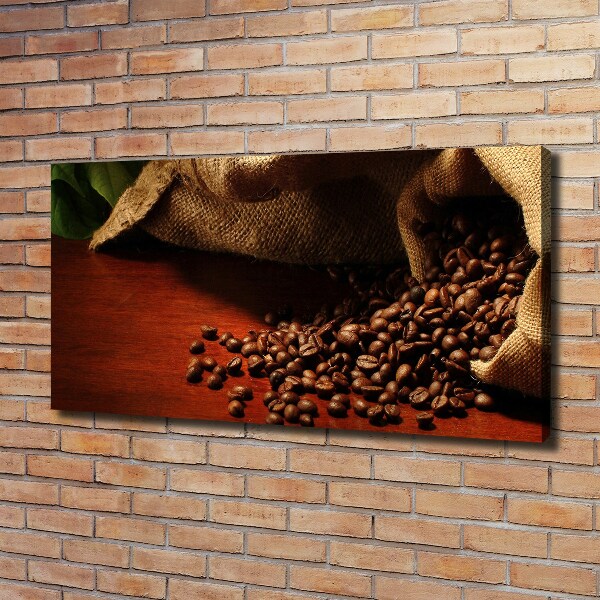 Bild auf leinwand Kaffeebohnen