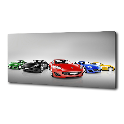 Wandbild Bunte Autos