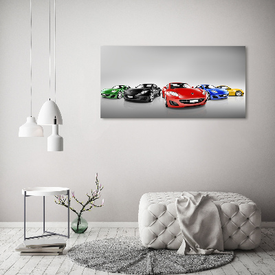 Wandbild Bunte Autos