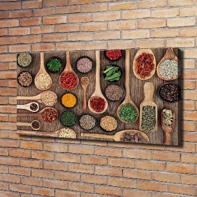 Wandbild Gewürze und Kräuter