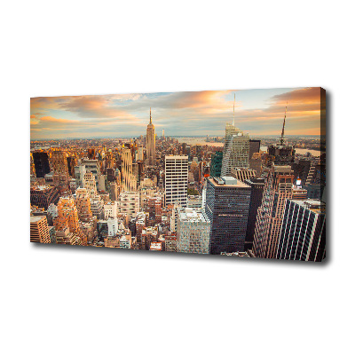 Wandbild New York aus der Vogelperspektive