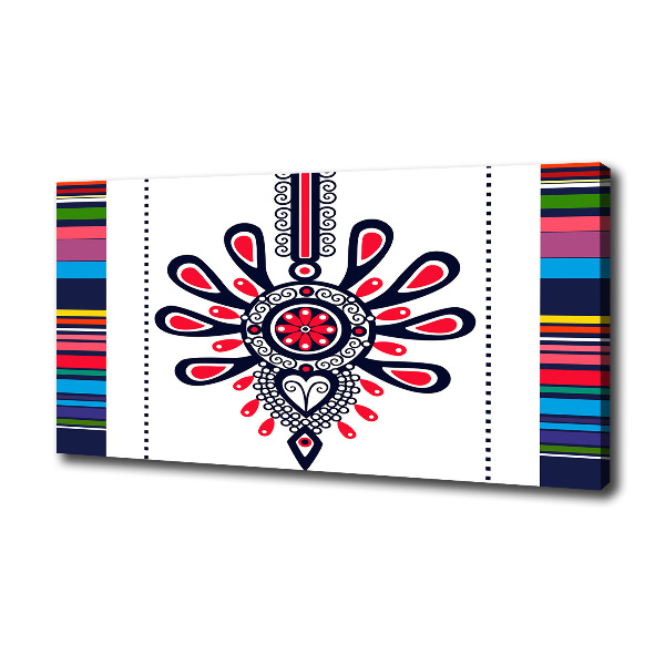 Wandbild Polnisches Volksmuster