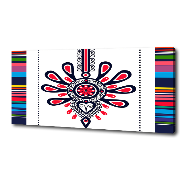 Wandbild Polnisches Volksmuster