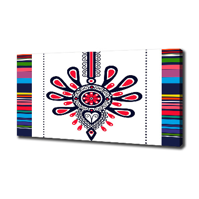 Wandbild Polnisches Volksmuster