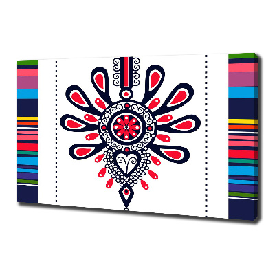 Wandbild Polnisches Volksmuster