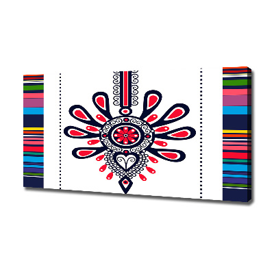 Wandbild Polnisches Volksmuster