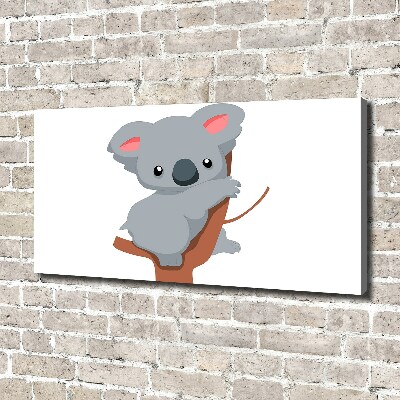Wandbild Koala auf einem Baum