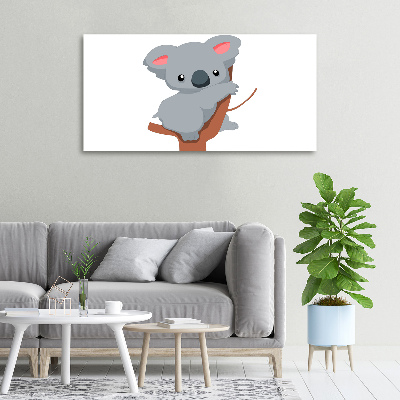 Wandbild Koala auf einem Baum
