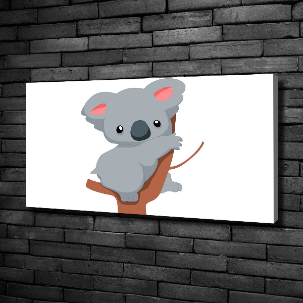 Wandbild Koala auf einem Baum