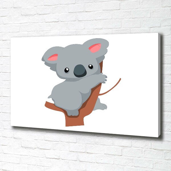Wandbild Koala auf einem Baum
