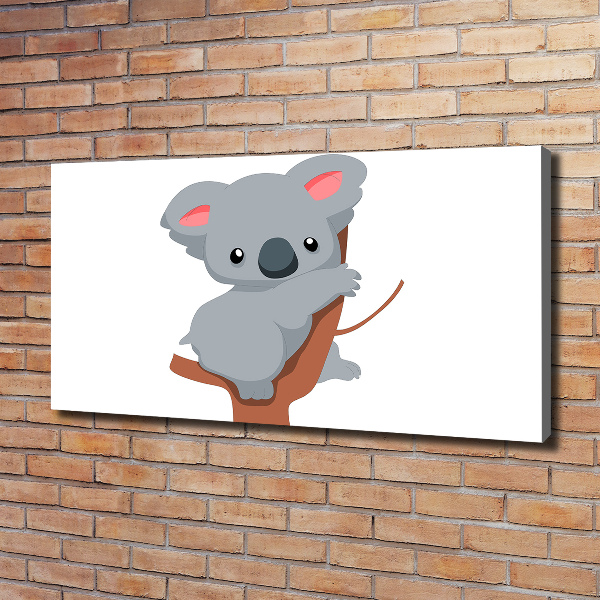 Wandbild Koala auf einem Baum
