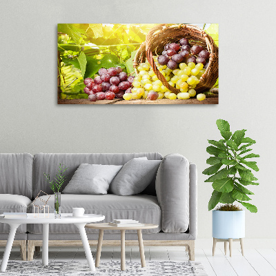 Fotobild Trauben in einem Korb