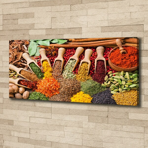 Wandbild Bunte Gewürze