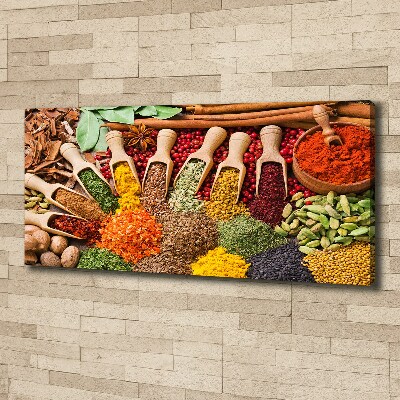 Wandbild Bunte Gewürze