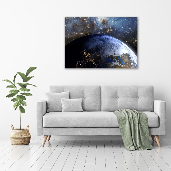 Bild auf leinwand Planet Erde