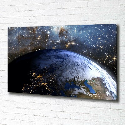 Bild auf leinwand Planet Erde