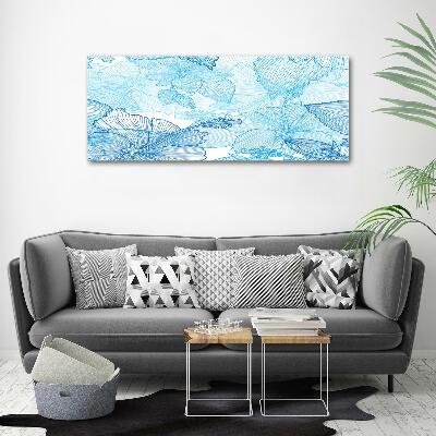 Wandbild Hawaiianische Blumen