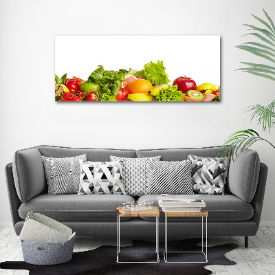 Wandbild Obst und Gemüse