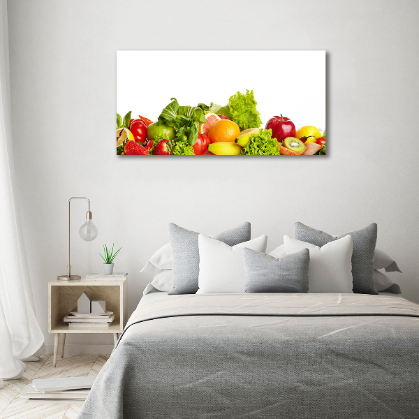 Wandbild Obst und Gemüse