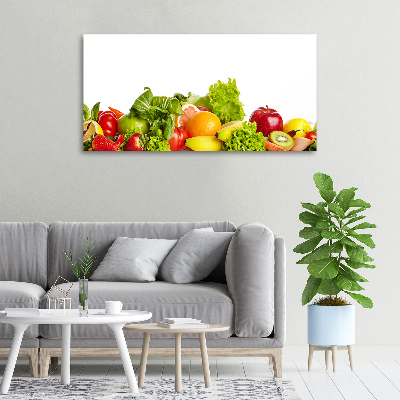 Wandbild Obst und Gemüse