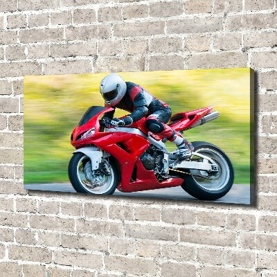 Wandbild Motorrad