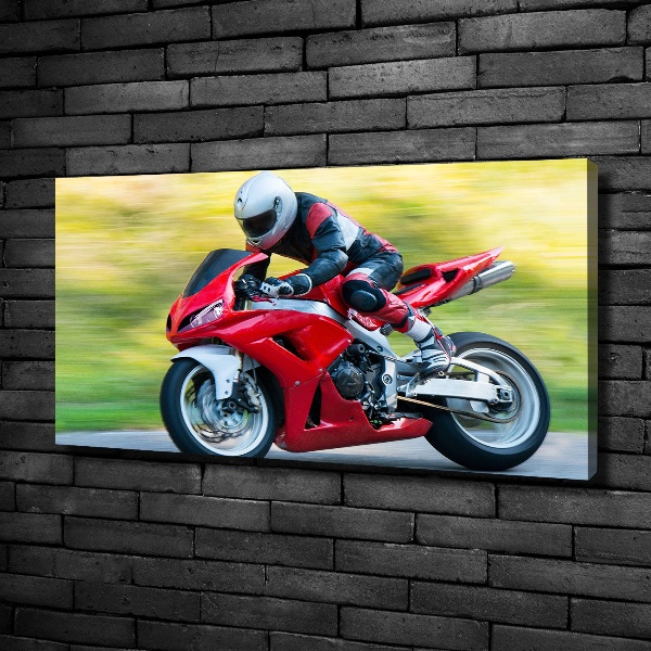 Wandbild Motorrad