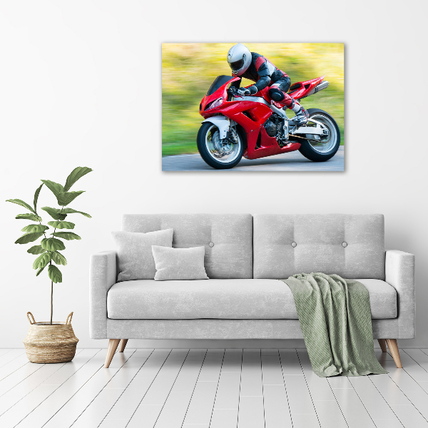 Wandbild Motorrad