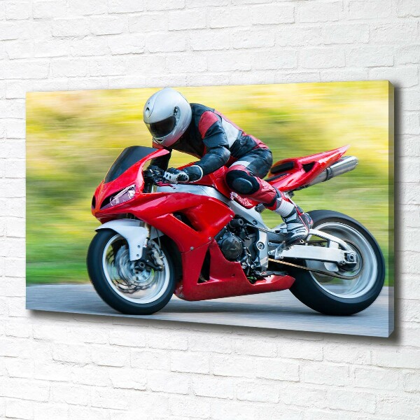 Wandbild Motorrad