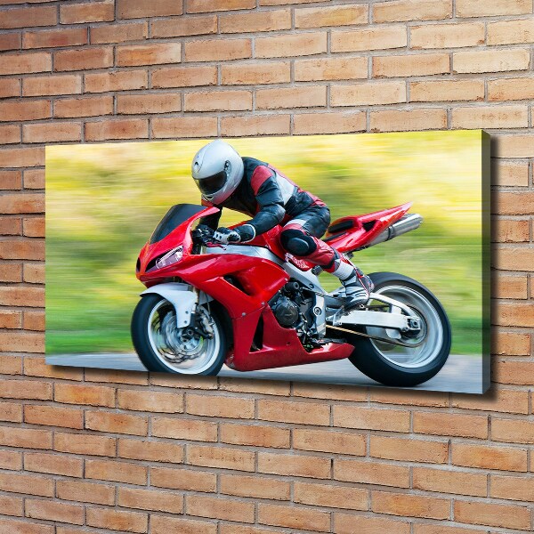Wandbild Motorrad