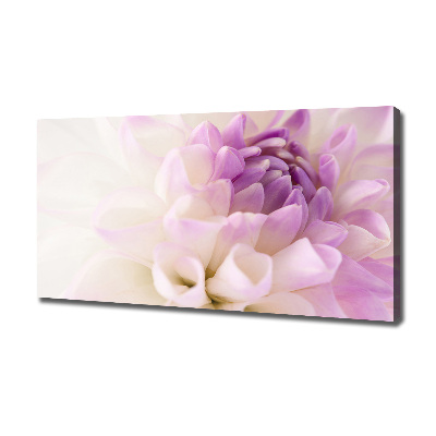 Wandbild Weiße Dahlie