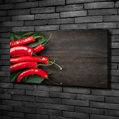 Wandbild Chilischoten