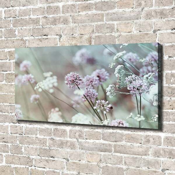 Bild auf leinwand Wildblumen