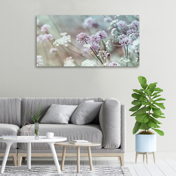 Bild auf leinwand Wildblumen
