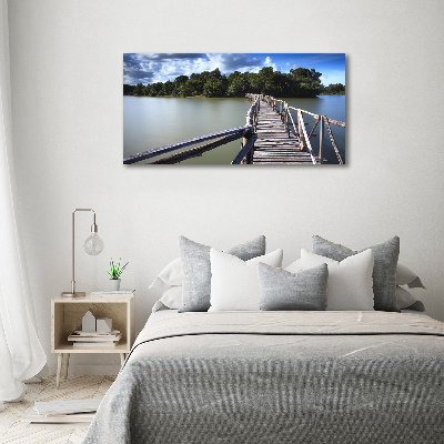 Fotobild Holzbrücke