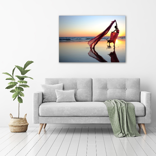Bild auf leinwand Tanzende Frau
