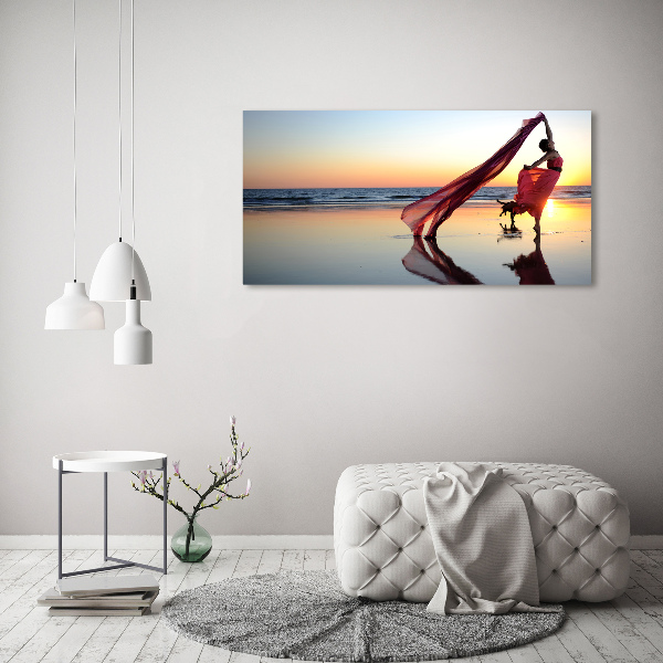 Bild auf leinwand Tanzende Frau