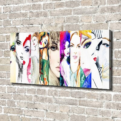Wandbild Frauenporträts