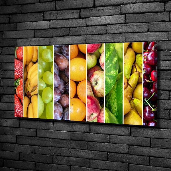 Wandbild Obst
