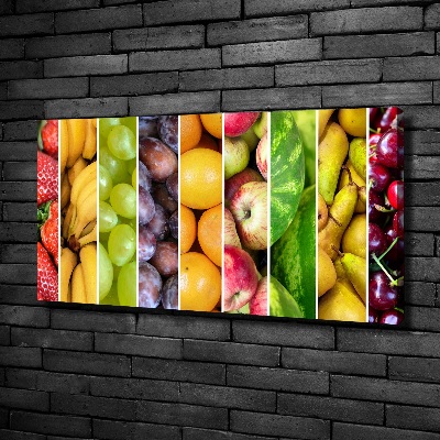 Wandbild Obst